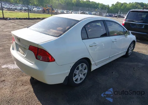 2007 Honda Civic Lx z USA, uszkodzony, nr VIN 1HGFA16557L050659